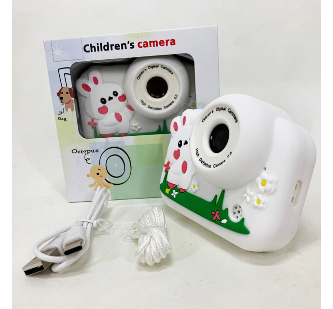 Дитячий фотоапарат M03 WHITE RABBIT