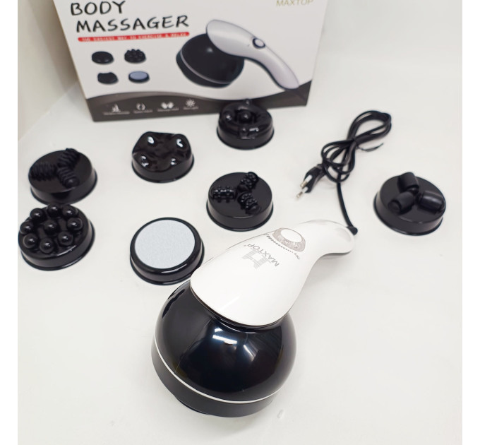 Вібраційний масажер для тіла Maxtop Magic Massager 8 в 1