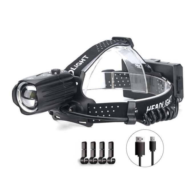 Фонарь налобный BL-T35-P160 3x18650