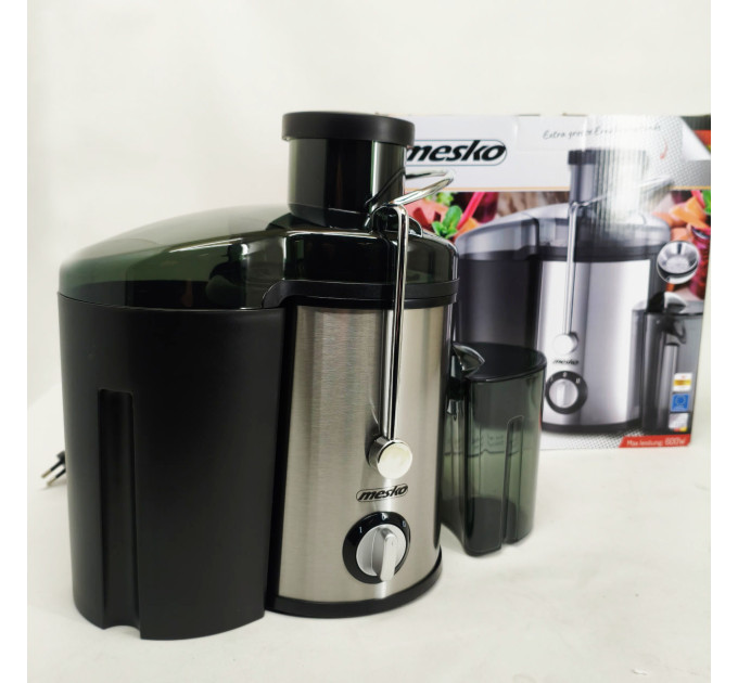 Соковыжималка центробежная Mesko MS 4126b 600Вт