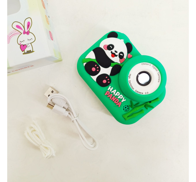 Детский фотоаппарат M03 Panda Green