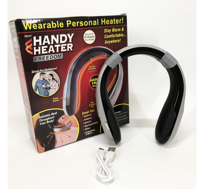 Портативный переносной мини обогреватель для шеи Handy Heater