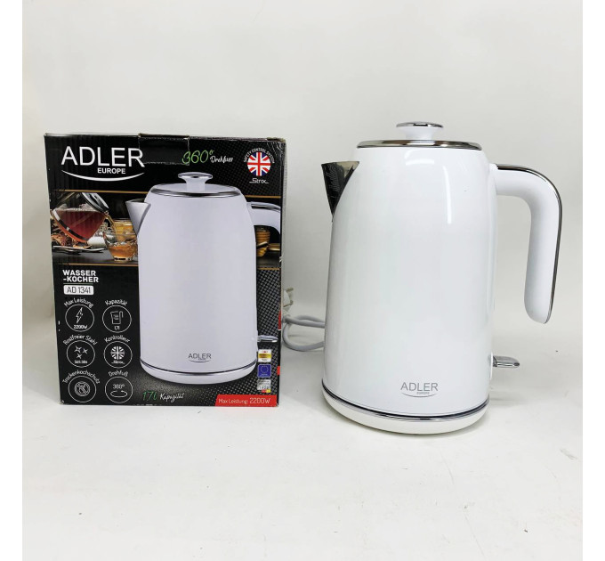 Электрочайник Adler AD 1341 0.8л 1850Вт
