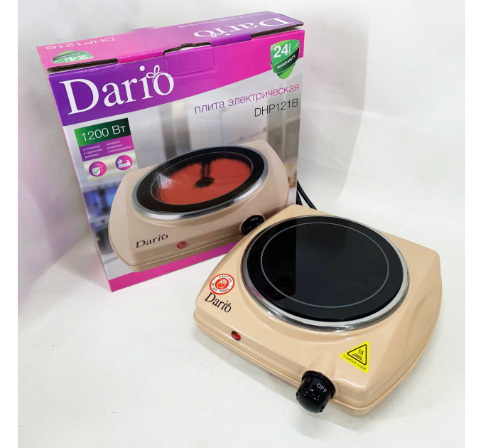 Настольная плита электрическая DARIO DHP121B