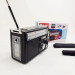 Радиоприёмник портативное радио Golon RX-381 аккумуляторный ретро колонка usb sd mp3 fm. Цвет: черный