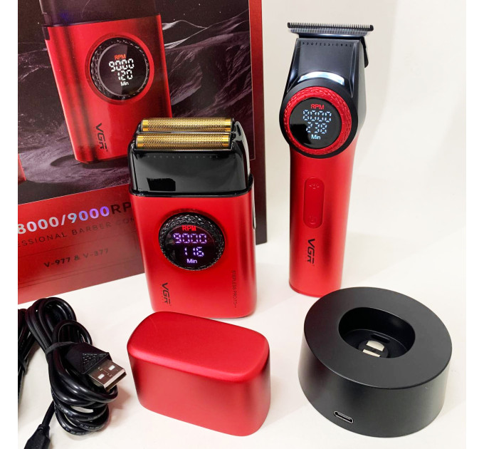 Комплект VGR 2 в 1 V-977 V-377 RED