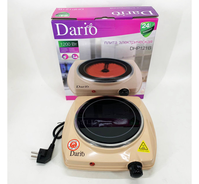 Настольная плита электрическая DARIO DHP121B