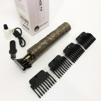 Машинка для стрижки волос Vintage T9-1 BRONZE 4 насадки