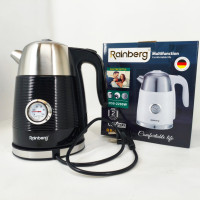 Чайник електричний з датчиком температури Rainberg RB-2314 Black