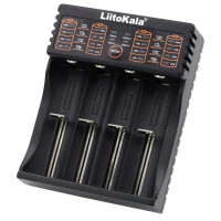 Зарядний пристрій LiitoKala Lii-402 Type-C для акумуляторів 18650, 26650, AA, AAA універсальний зарядник