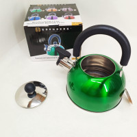Чайник Edenberg EB-1346 із нержавіючої сталі зі свистком 2.5л Green