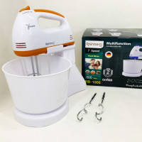 Міксер 7 швидкостей із чашею 2 л Rainberg RB-1005 500Вт Orange