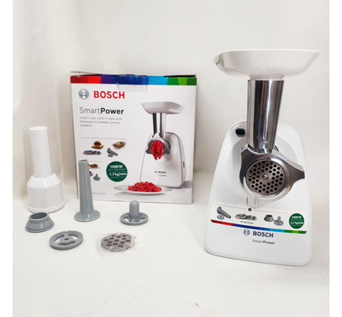 М'ясорубка Bosch SmartPower MFW2520W