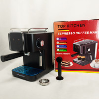 Кофеварка Top Kitchen TK00217 1500Вт 1.8л, капучинатор, кофеварка с подогревом чашек 15 Бар
