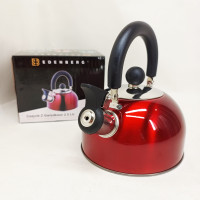 Чайник Edenberg EB-1346 із нержавіючої сталі зі свистком 2.5л Red