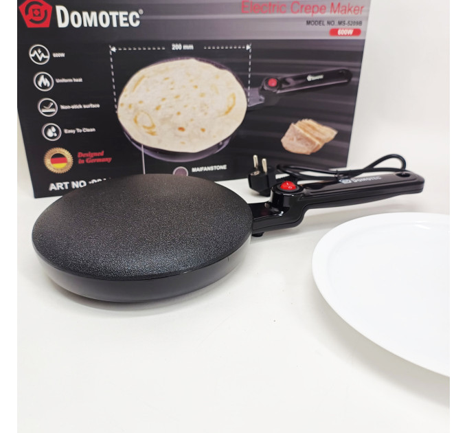 Электрическая блинница Domotec MS-5209B