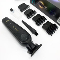 Аккумуляторная машинка для стрижки VGR V-995 + 4 насадки, 2000 мАч, USB