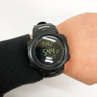 Часы наручные мужские SKMEI 1231BK, брендовые мужские часы, модные мужские часы. Цвет: черный
