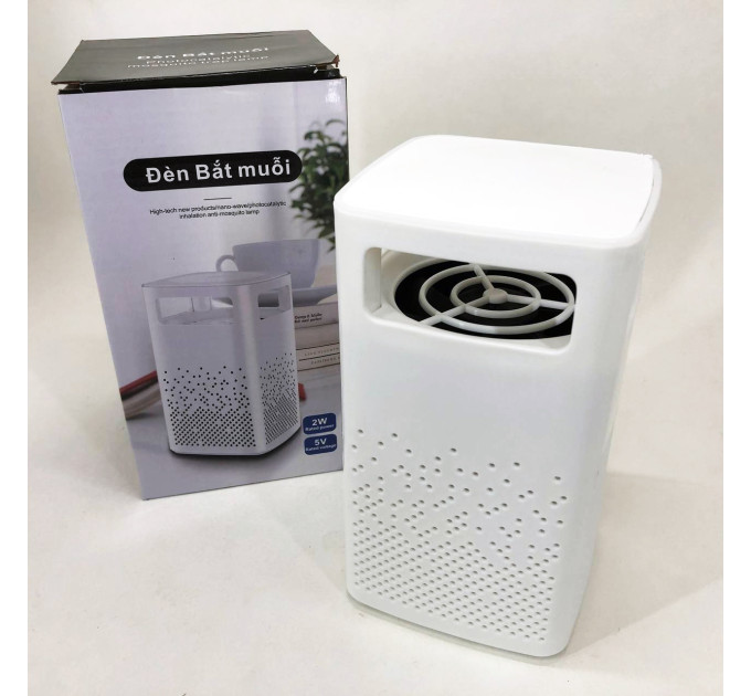 Лампа від комарів USB Bug Zapper Fly. Колір: білий