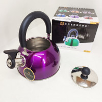 Чайник Edenberg EB-1346 із нержавіючої сталі зі свистком 2.5л Purple