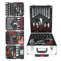 Професійний набір інструментів Tools Set KRAFFTEC у валізі з тріскачкою із 408 предметів