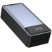 Павербанк KP KPG-307 22.5W 30000 mAh з вбудованими кабелями Type-C та Lightning швидка зарядка