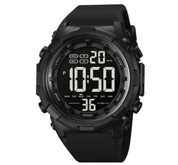 Годинник наручний чоловічий SKMEI 1845BK BLACK, водонепроникний чоловічий годинник. Колір: чорний