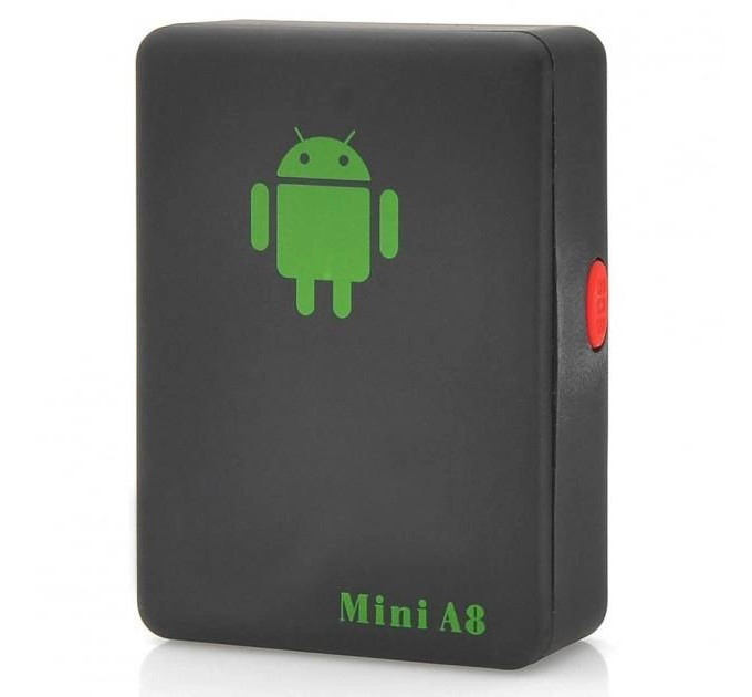 Мини GPS трекер через SIM карту А8 со встроенным микрофоном, GPS GSM трекер для авто, Маячок