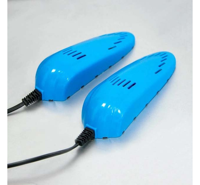 Електрична сушарка для взуття SHOES DRYER, 220V / Електросушарка для сушіння взуття. Колір блакитний
