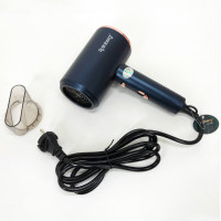 Фен Rainberg RB-2212 8800Вт з регуляцією температури та швидкості для сушіння та укладання волосся Blue