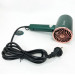 Фен Rainberg RB-2212 8800Вт з регуляцією температури та швидкості для сушіння та укладання волосся Green