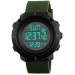 Годинник наручний чоловічий SKMEI 1213AG ARMY GREEN BIG SIZE, брендовий чоловічий годинник. Колір: зелений