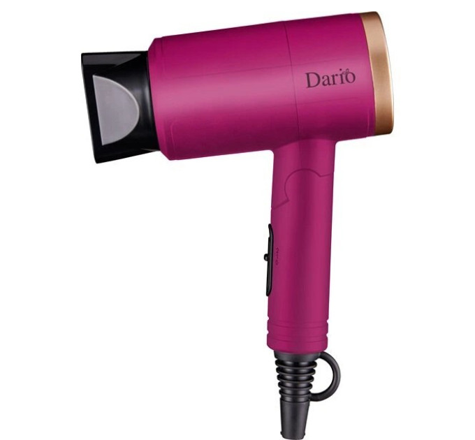 Фен DARIO DHD9314 фуксия 1400Вт