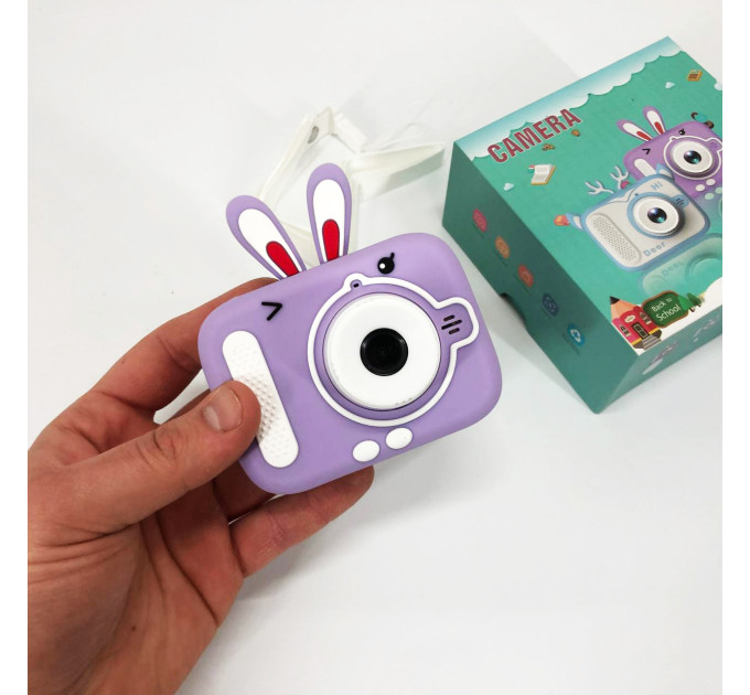Детский цифровой фотоаппарат X900 Rabbit. Цвет: фиолетовый