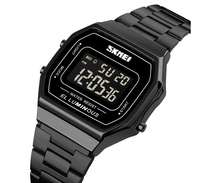 Часы наручные мужские SKMEI 1647BK, оригинальные мужские часы, противоударные часы для военнослужащих