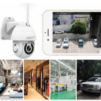 Камера видеонаблюдения IP всепогодная поворотная UKC CAMERA v380 C6 IP 1080p 2.0 mp уличная