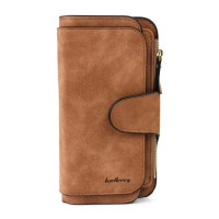 Женский кошелек клатч портмоне Baellerry Forever N2345, Компактный кошелек девочке Brown