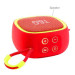 Портативная Bluetooth-колонка TG659 с ремешком, Громкая блютуз колонка для вечеринки. Цвет: красный