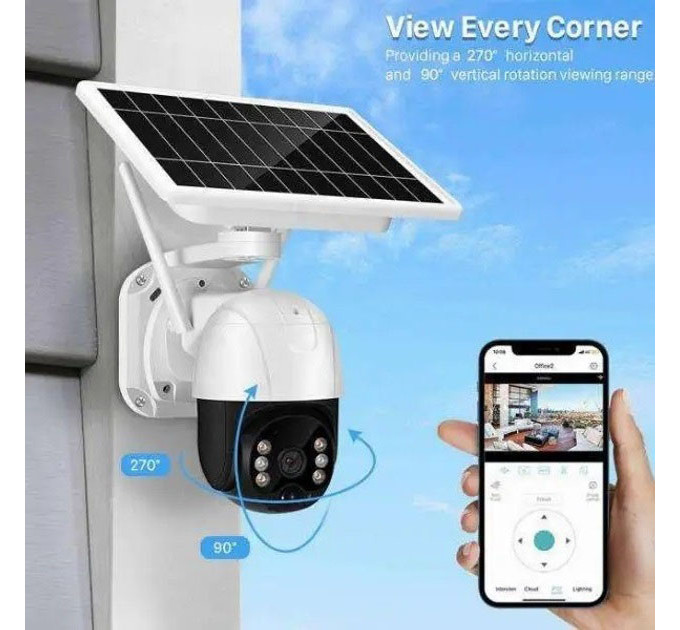 Уличная камера SF-W08-03 SOLAR PANEL 3 Мп из солнечной панелью