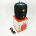 Портативная Bluetooth колонка TG658 8W с RGB подсветкой, Беспроводная колонка мощная. Цвет: черный
