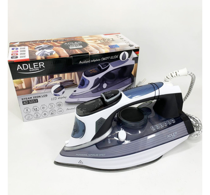 Парова праска Adler AD 5053 3000Вт