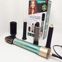 Фен-щітка мультистайлер ViLgrand VHD-1225BR 1200Вт green