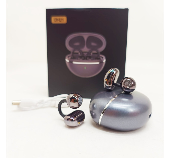 Бездротові навушники Clip-on sports headphones DH21 Black