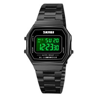 Часы наручные мужские SKMEI 1647BK, оригинальные мужские часы, противоударные часы для военнослужащих