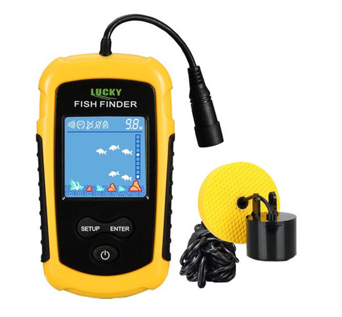 Ехолот портативний Fish Finder до 100м портативний сонар універсальний
