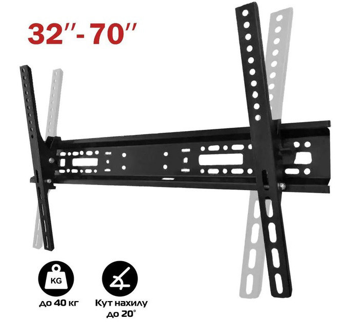Крепление настенное для телевизора 32-70 Tilt Mount HT-003 кронштейн для ТВ, Наклонное крепление