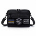 Тактическая сумка для патчей Cordura 600D — 5 карманов, мессенджер черный из ткани