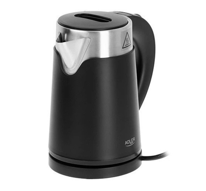 Електрочайник Adler AD 1372 Black 0.6л 800Вт