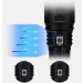 Ручной фонарь Police AK138 WHITE LASER LED PM60-TG с зарядкой USB, работающий от 4х18650 аккумуляторов