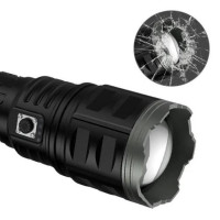 Фонарь ручной модели Police AK138-1 WHITE LASER LED PM60-TG 8х18650, USB-зарядка, Power Bank, зум